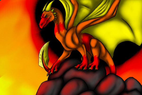 Flametoung DO NOT COLOR! NOT MY LINEART!