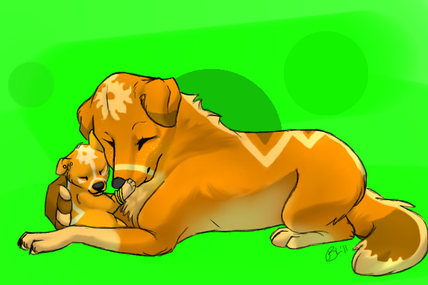 Pup and Mother