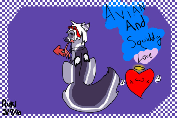 Avian And Squiddy Love <3