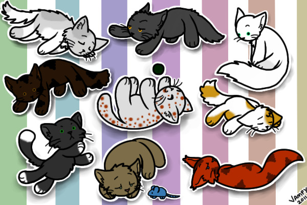 A few of my OCs....