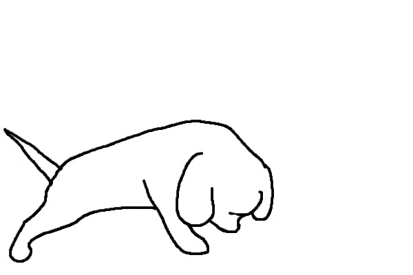 Puppy Lineart