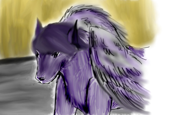 Winged Wolf