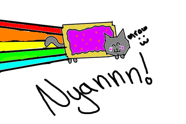 Nyan Cat Flyyyy! xD