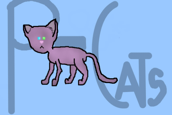 P-Cats (Interactive Cat Oekaki!) 1st Buyer can be an artist!