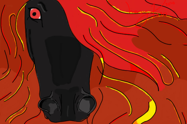 Fire Demon Horse