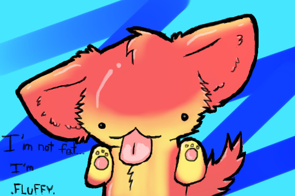 Not fat...