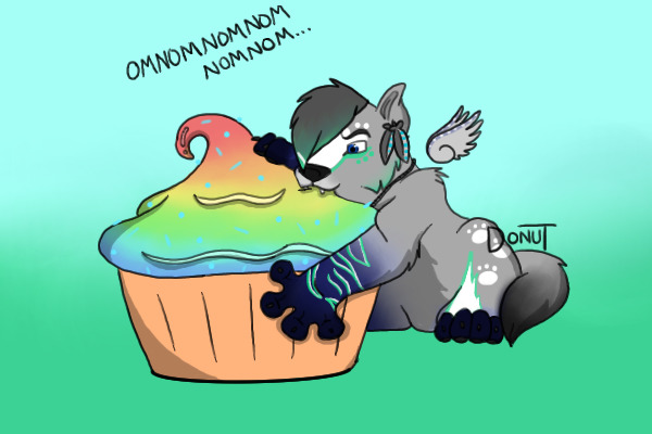 Om Nom Nom Cupcake - Nikki Moore