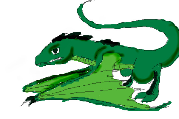 PLEASE COLOR THIS DRAGON