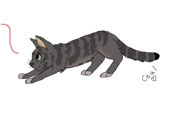 My Cat Misty (and Line arts i use X,X)