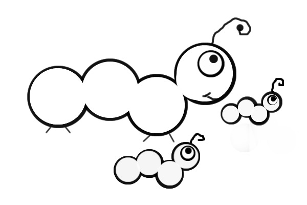 Family of caterpillars