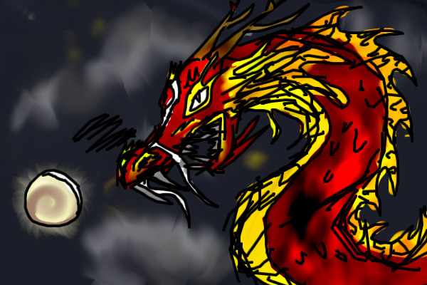 Attempt at Oriental Dragon
