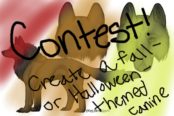 Fall and Halloween Canine Design Contest! (WINNERS!!!)