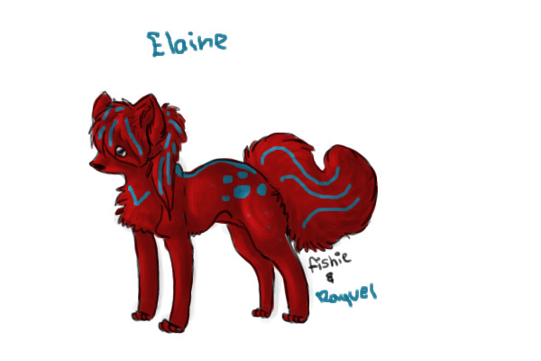 Elaine my fursonas pup