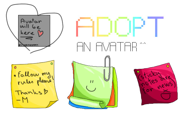 Adopt an Avatar :3 [ORDERING CLOSED!]