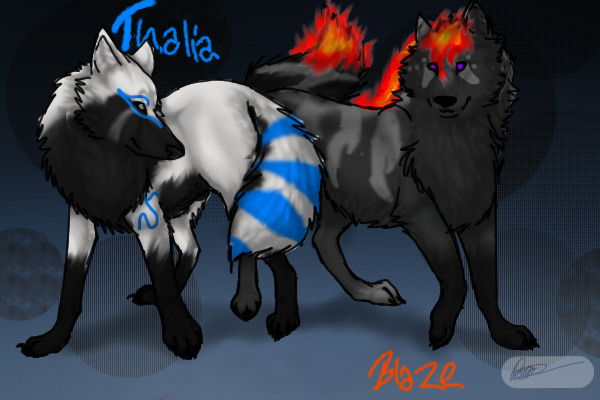 Blaze and Thalia