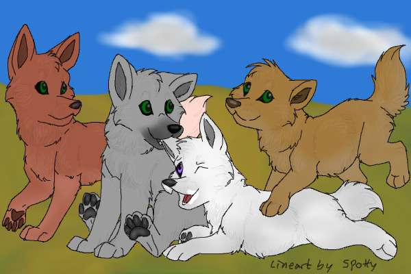 Luminita and her siblings