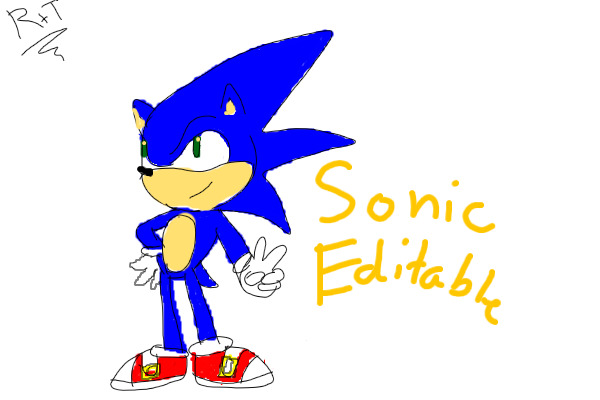 sonic editable
