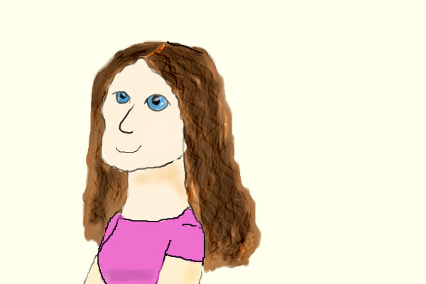 An absolutely, positively, uberly horrible self-portrait.
