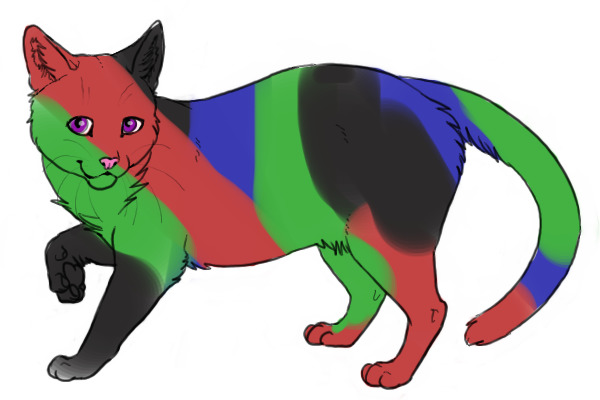 A cat mad efor my Amuze ment