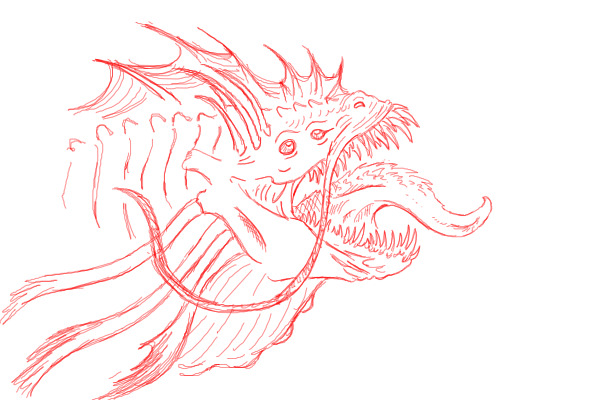 Random monster dragon
