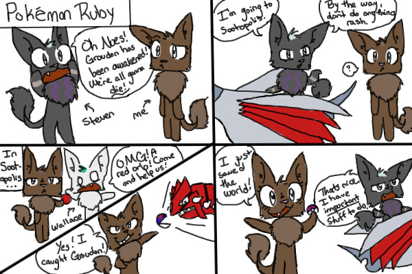 Pokemon Ruby - Catching Groudon