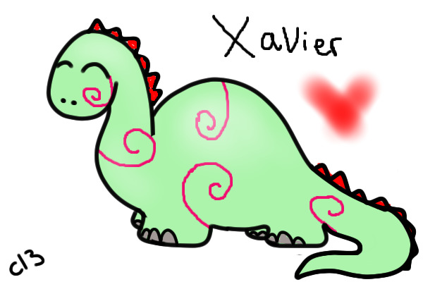 Xavier Dino-form.