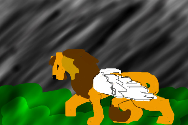 winged lion of hope