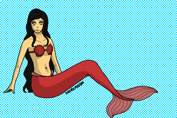Coloured - Mermaid