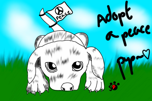 Adopt a peace pup!