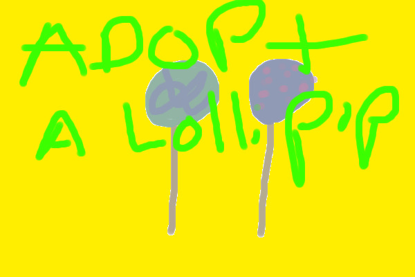 Adopt a free lollipop