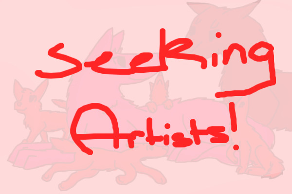 Artists needed!
