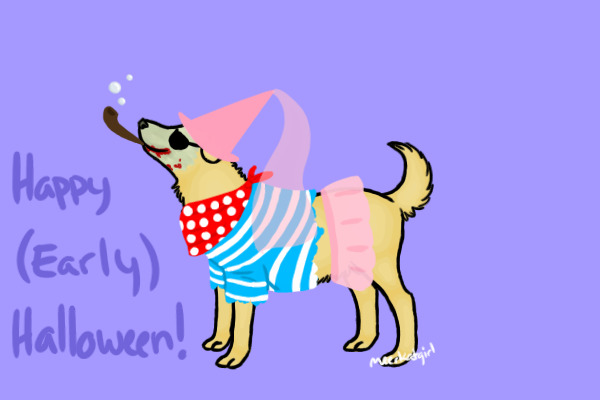 I wanna be a zombie princess pirate with a bubble pipe!