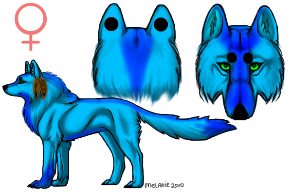 Hope you like blue.