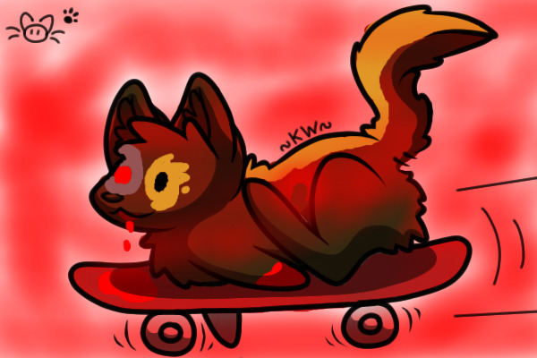 Fetics and his lil skateboard