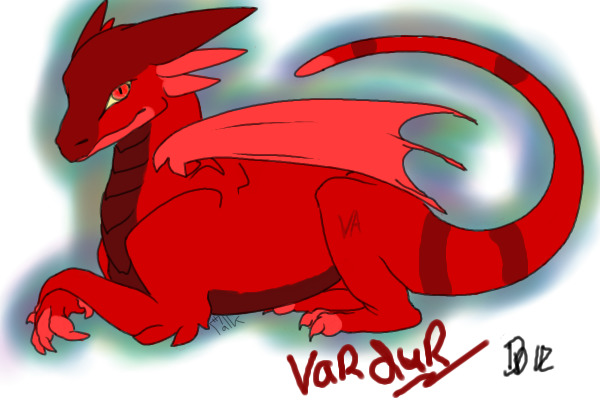 Vardur the dragon