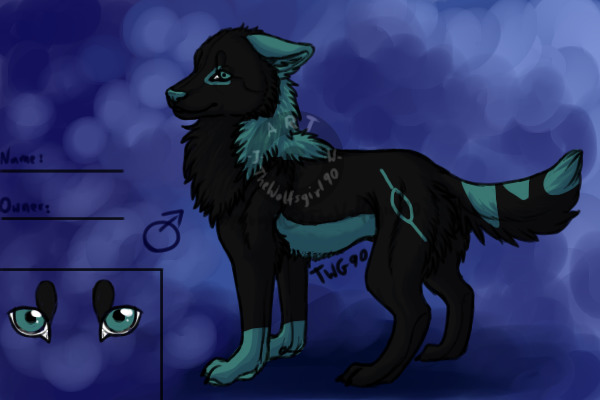 Wolf I'm Trying to Adopt