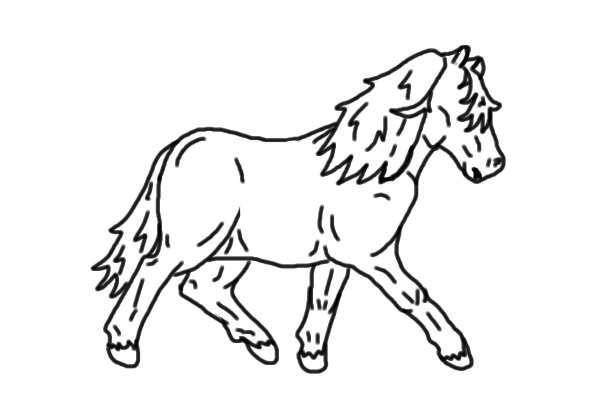 Tablet horse 1