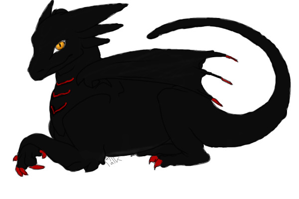 my dragon Xiuhcoatl