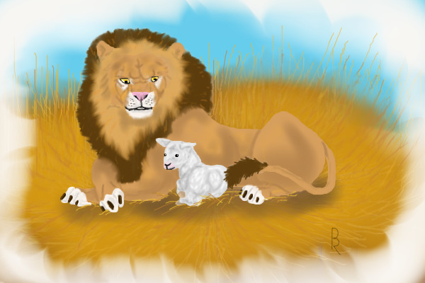 lion and lamb