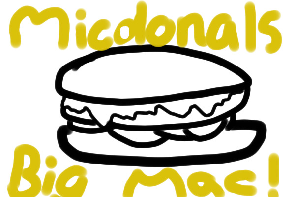 Micdonals Big Mac Burger!!
