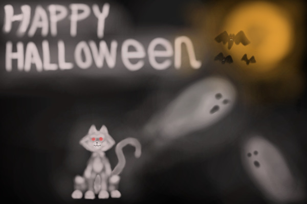 Ghostly night of the Ghost Cat