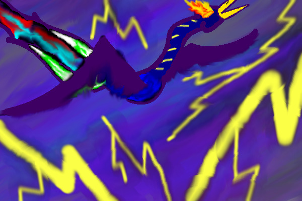 thunder! lightning! feathers?