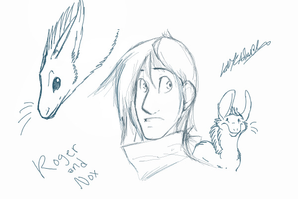 Roger and Nox doodles