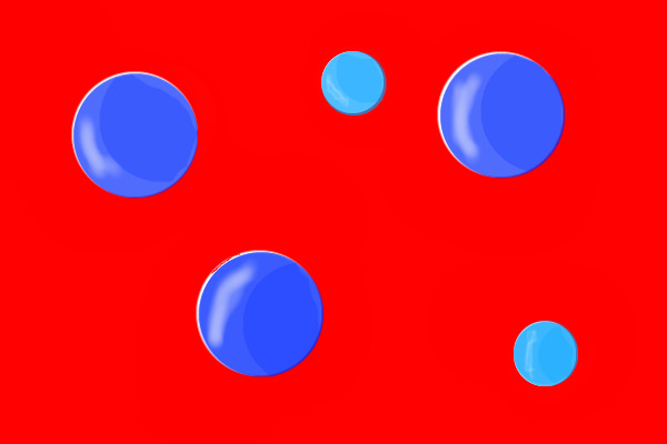 experementing with bubbles and background