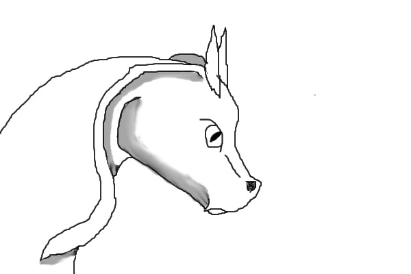 Dragon Lineart 8D