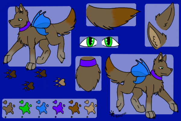Butterfly dog