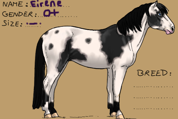 Eirene ~ New Mare Crits welcomed