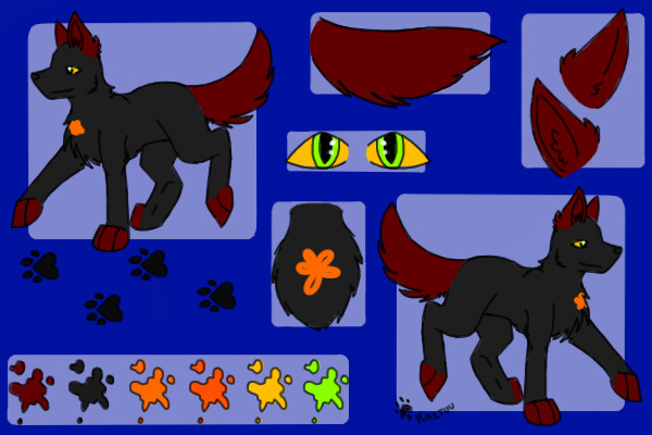 Zoey WITHOUT earrings, and color changes XD