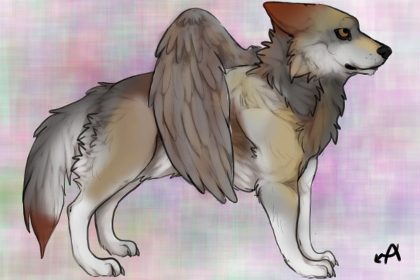 Kirou my Realistic Wolf Character