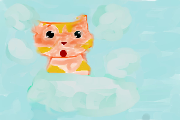 the kitty in the sky